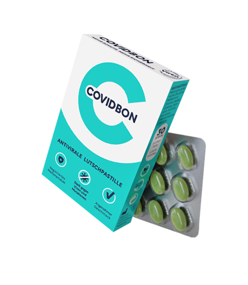 covidbon_Blister 2 https://www.hantermann.eu/de/hygiene-gesundheit/3035-COVIDBON-antivirale-Lutschpastillen.html